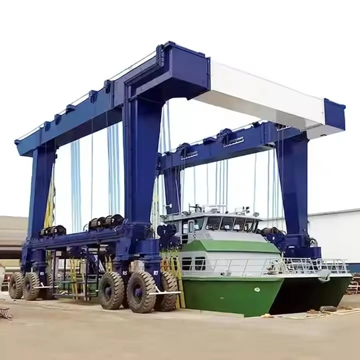 150 Ton Moblie Boat Hoist Crane high quality