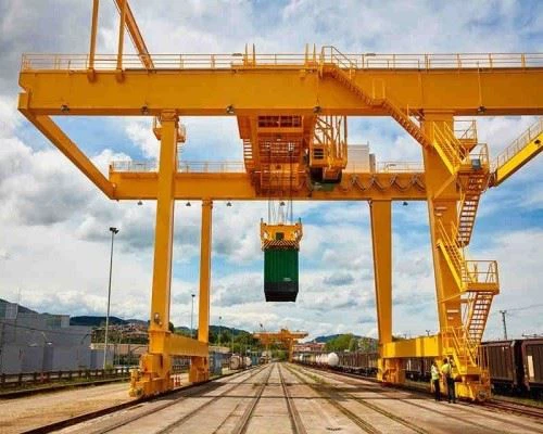 double girder gantry crane with hook (5)