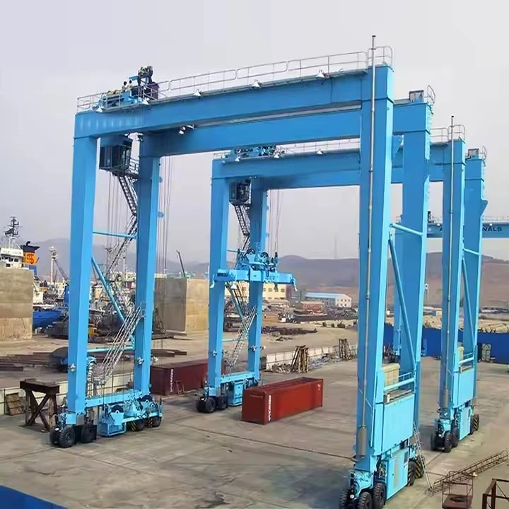 Rubber Tyred Double Girder Gantry Crane suppliers