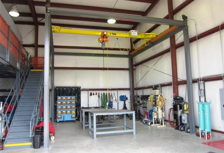 single girder garage overhead crane(5)