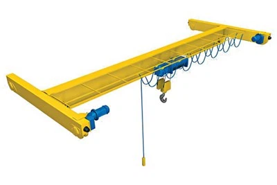 Protieksplozijsko odporni mostni žerjav z enim nosilcem